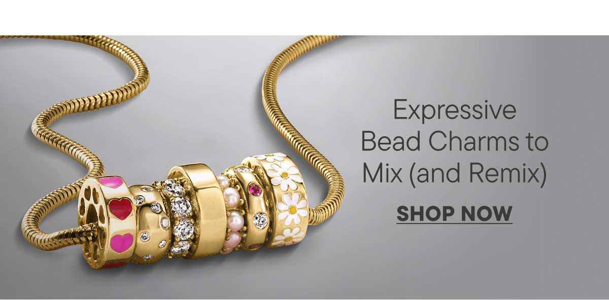 Expressive Bead Charms to Mix (and Remix). Shop Now