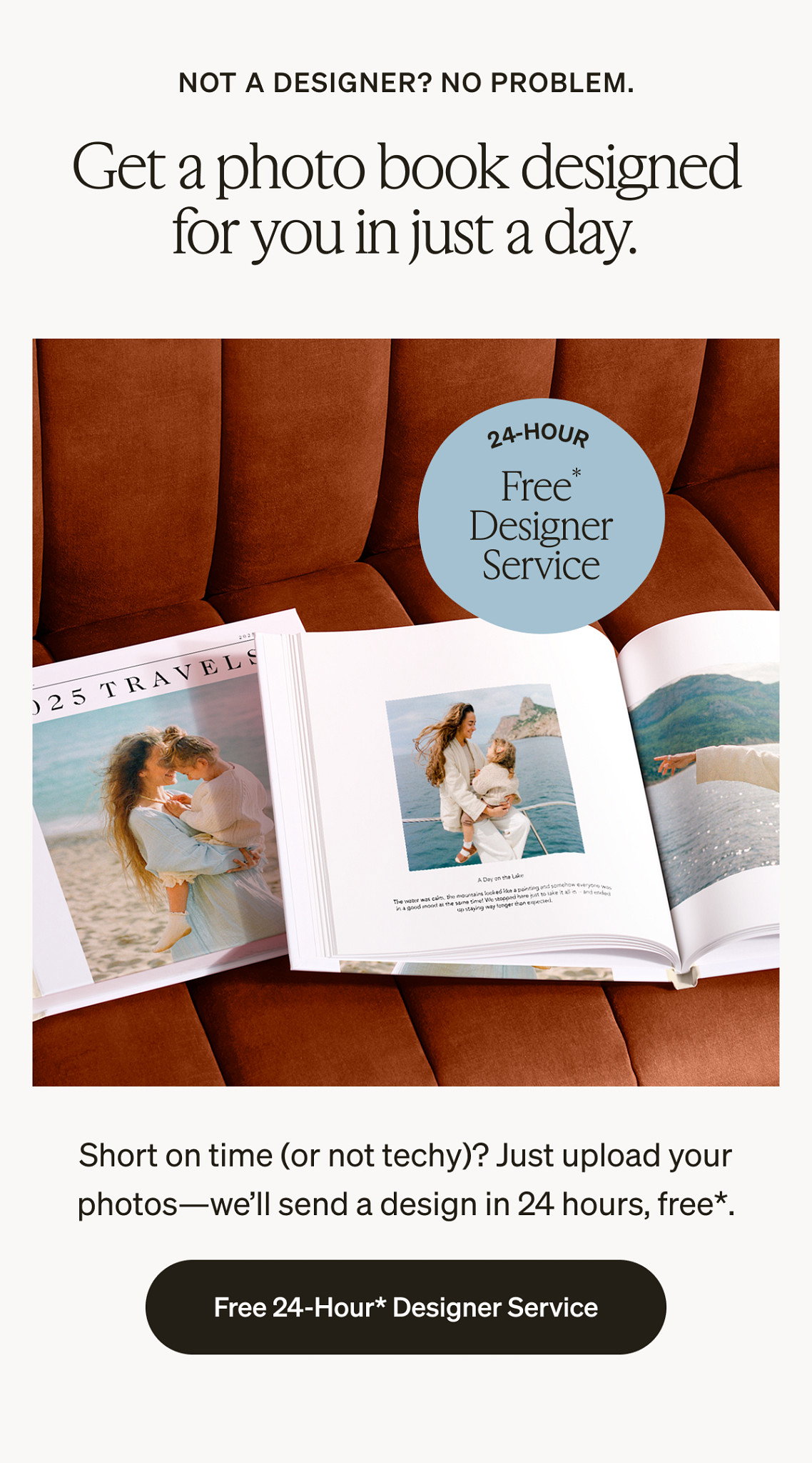 Unlimited Free Pages + 40% Off Photo Books