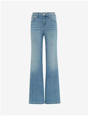 Shop High Waisted Light Wash Relaxed Flare Jeans