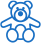Illustration eines Teddybären