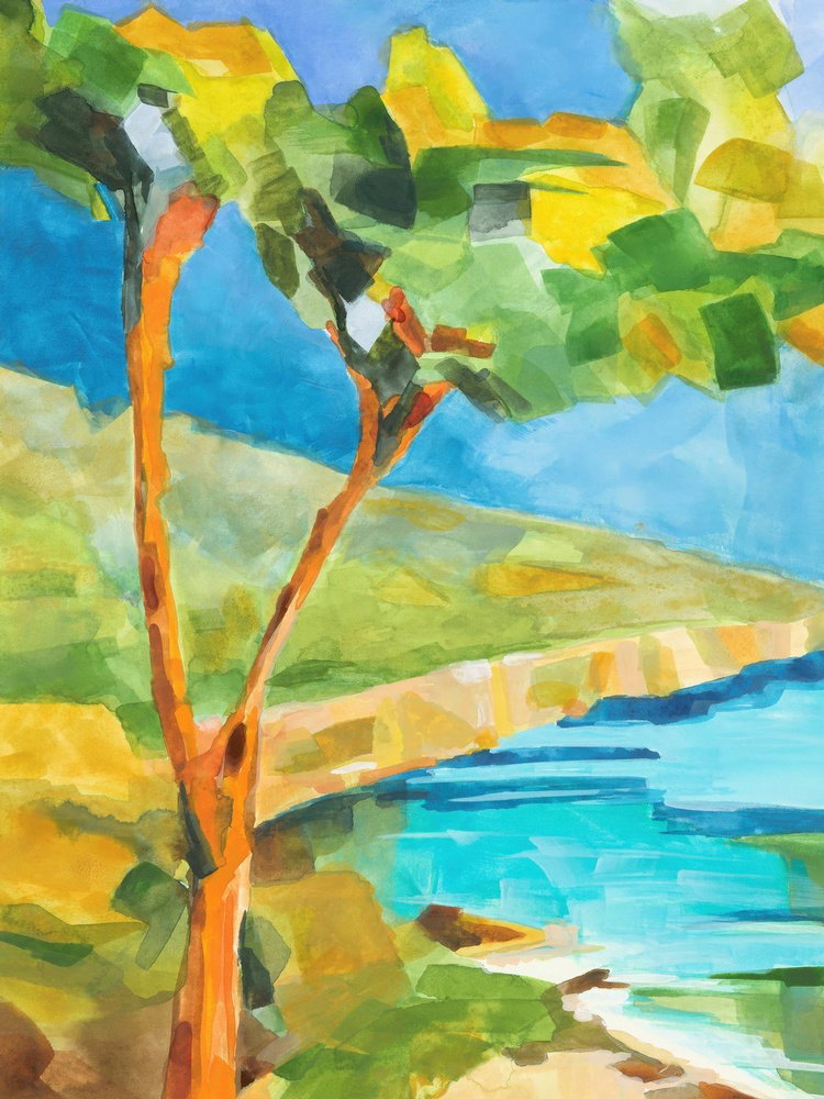  Overlook To The Bay by Sally Wille