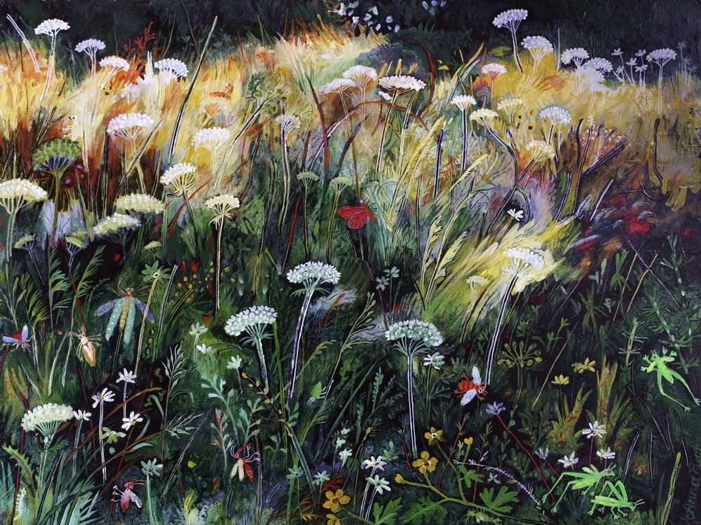 Night Meadow, 2022 by Anna Pugh