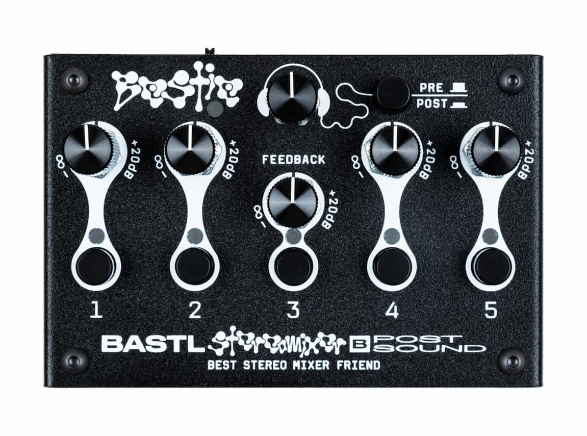 BESTIE 5-Channel Stereo Mixer + Distortion
