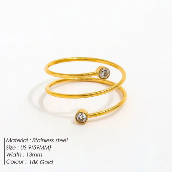 Stainless Steel Statement Rings