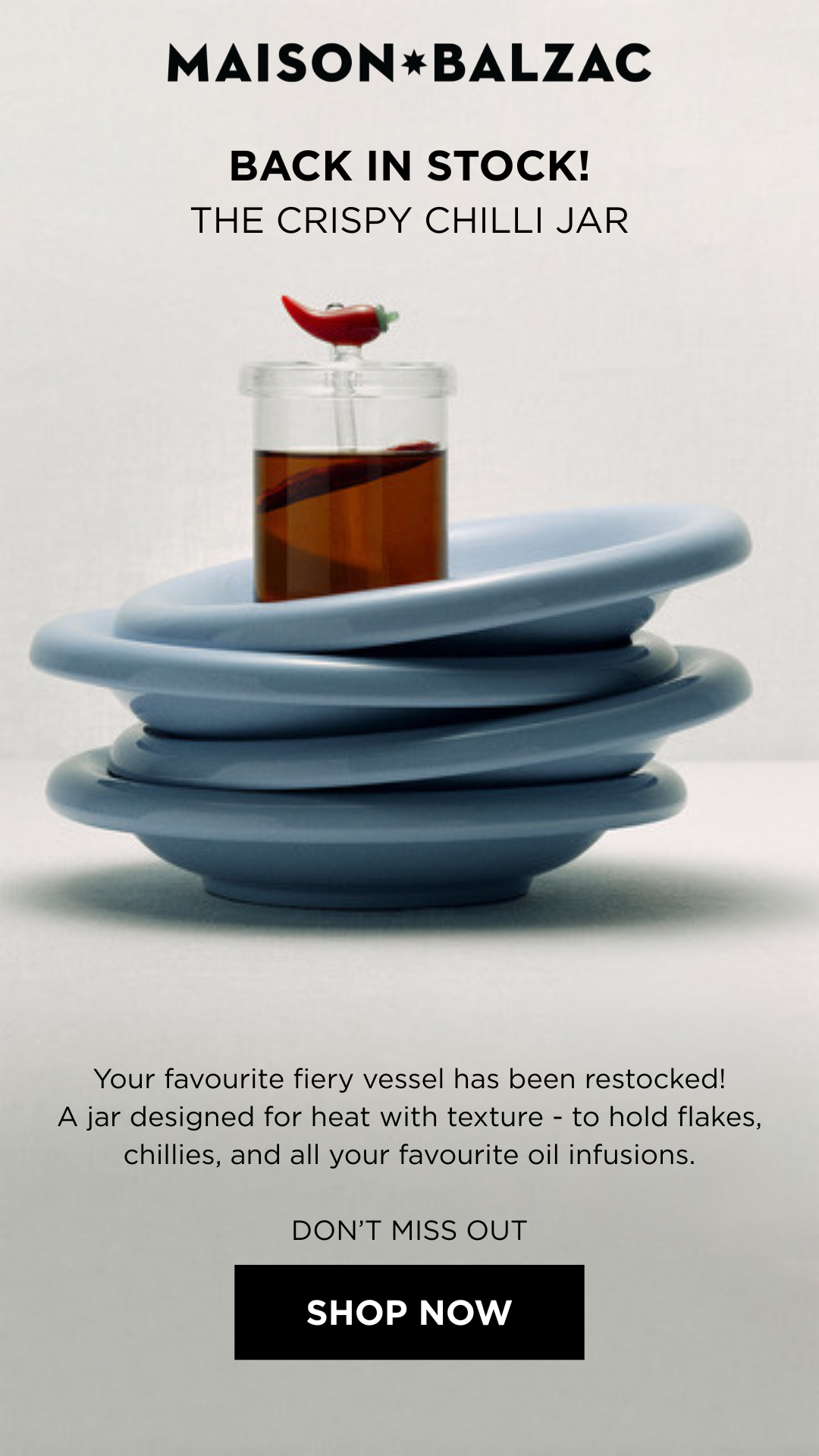 THE CRISPY CHILLI JAR