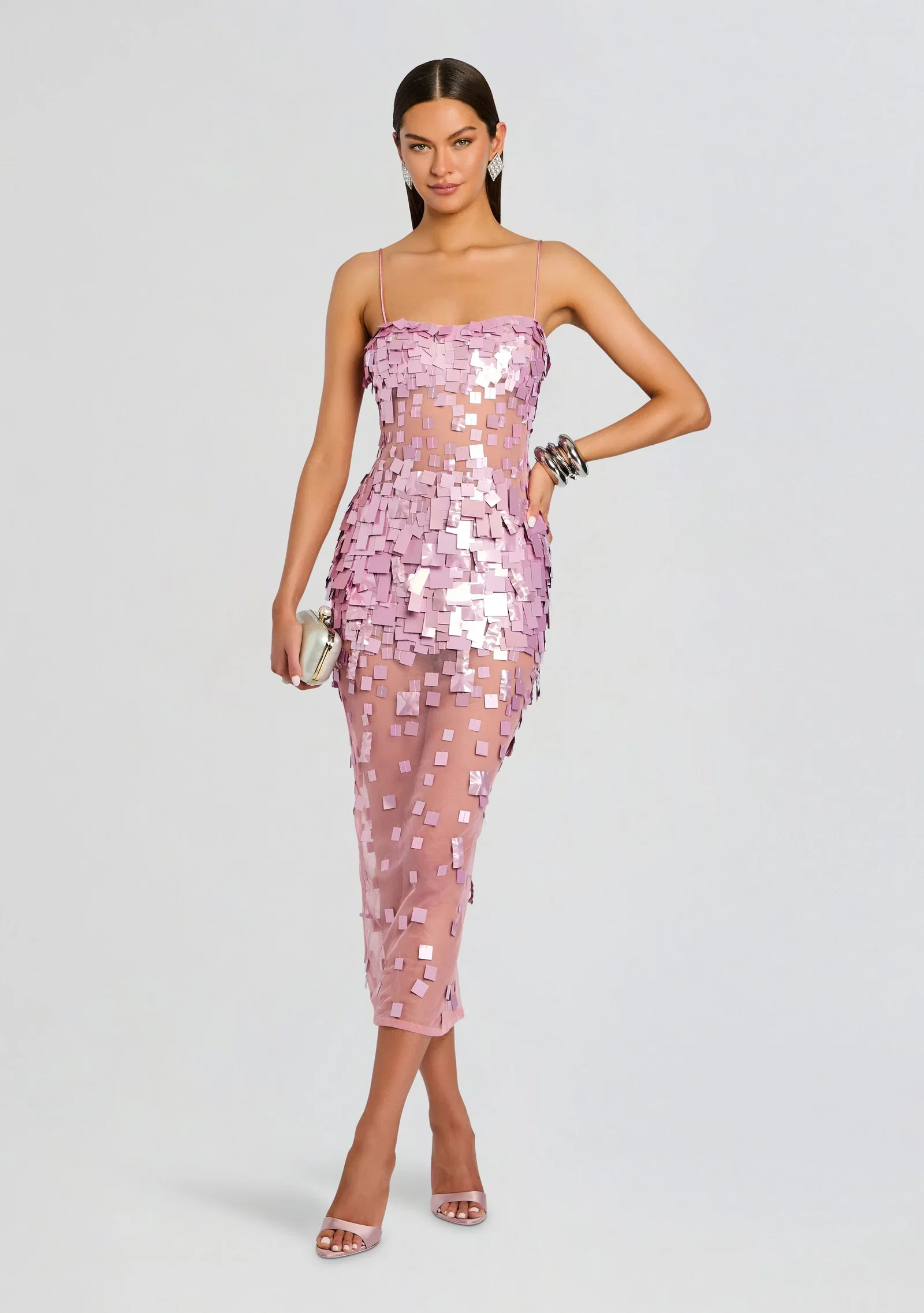 Image of Carmin Embellished Dress