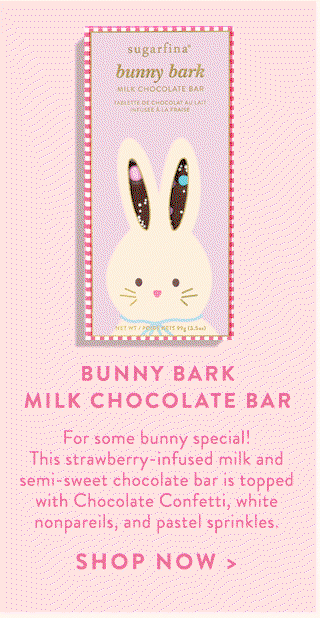 Bunny Bark Milk Chocolate Bar