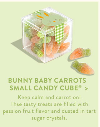 Bunny Baby Carrots Small Candy Cubes®