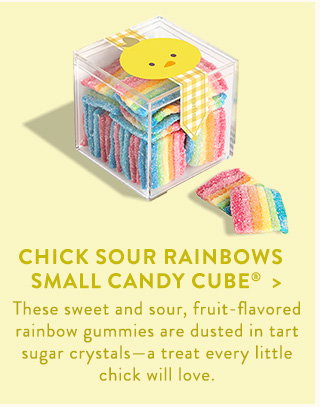 Chick Sour Rainbows Small Candy Cubes®