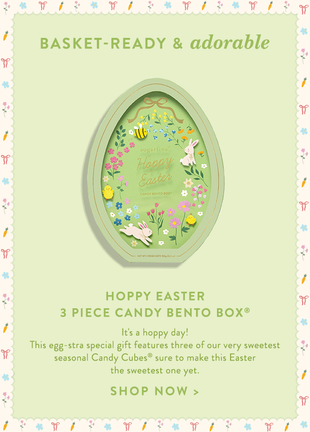 Hoppy Easter 3 Piece Candy Bento Box®