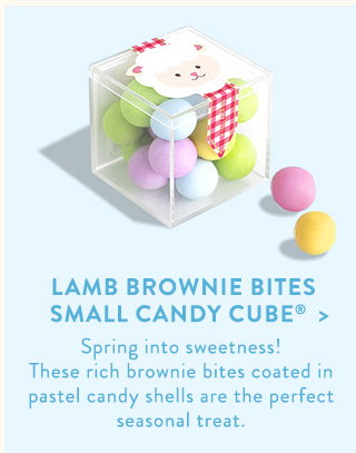 Lamb Brownie Bites Small Candy Cubes®