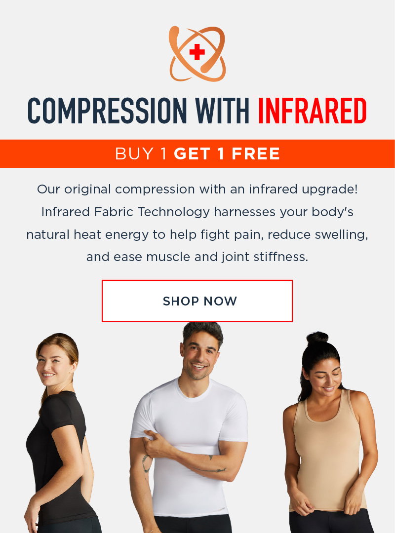 COMPRESSION WITH INFRARED BUY 1 GET 1 FREE SHOP NOW