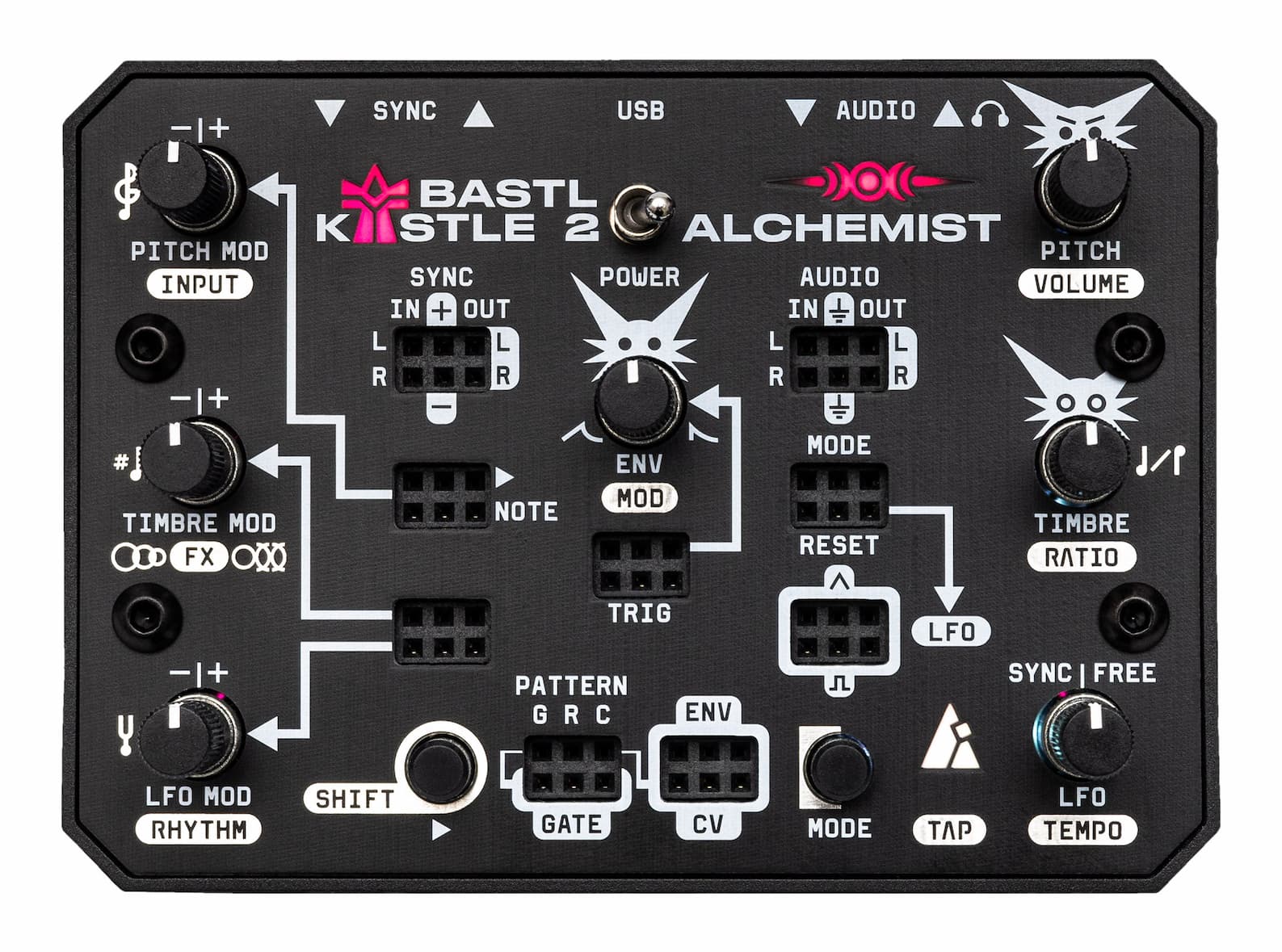 Kastle 2 Alchemist Compact Patchable Hybrid Synth