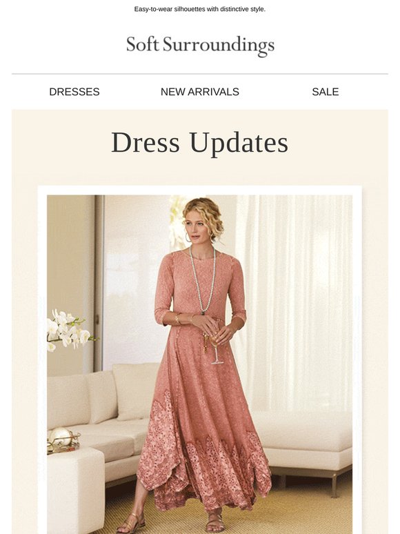 Soft Surroundings: Just In! Give NEW Linen Dresses a Look. | Milled