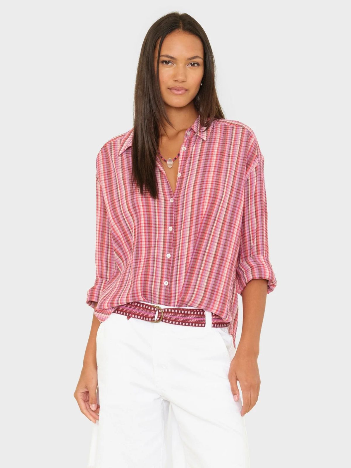 Jace Shirt - Ruby Quartz XIRENA  Regular price£257.00