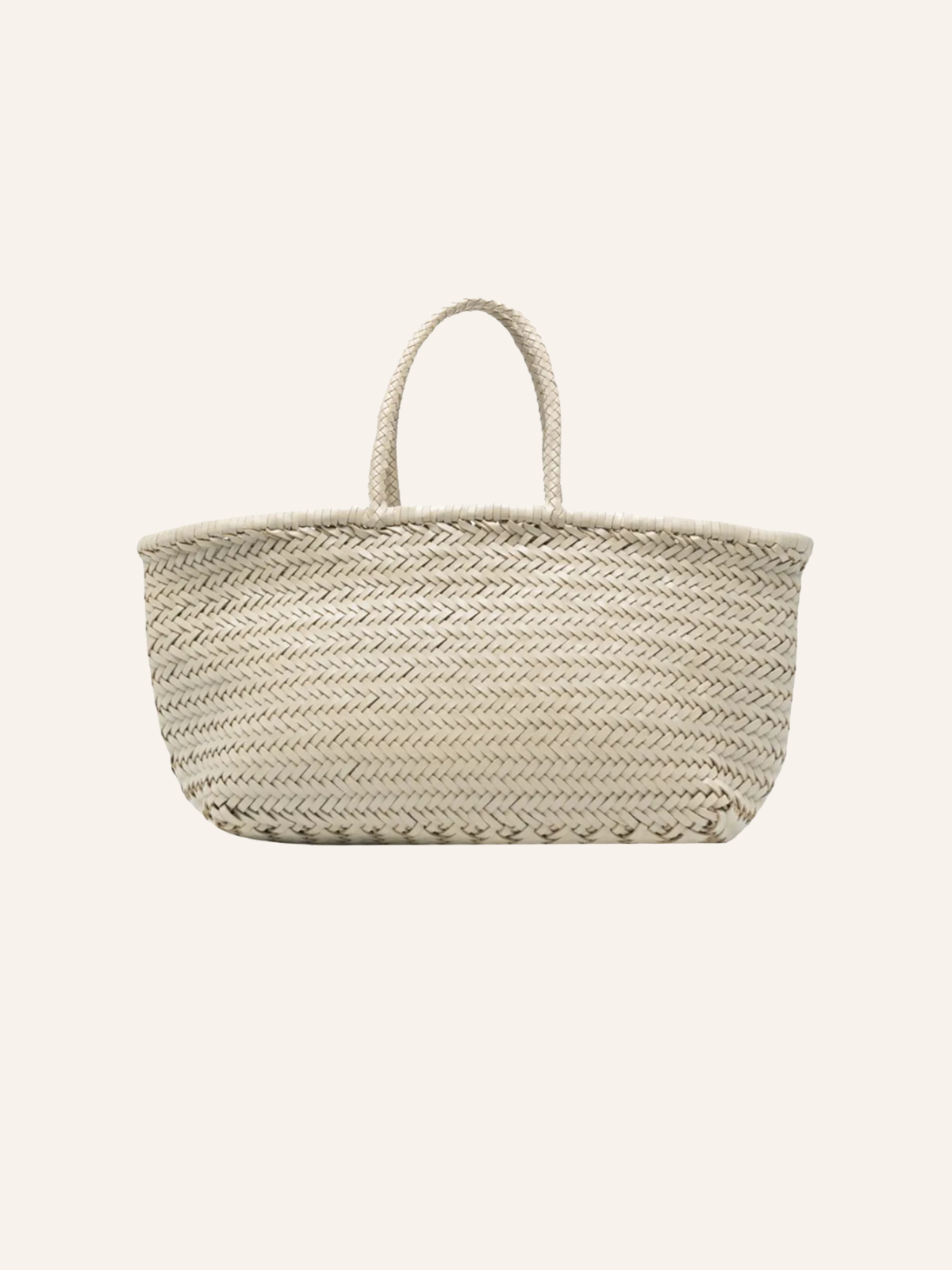 Triple Jump Handwoven Big Basket - Pearl DRAGON DIFFUSION  Regular price£410.00