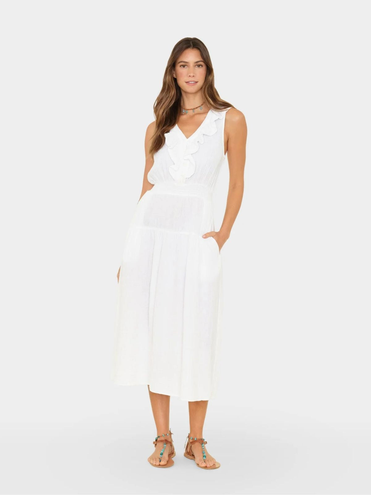 Desa dress - White XIRENA  Regular price£336.00
