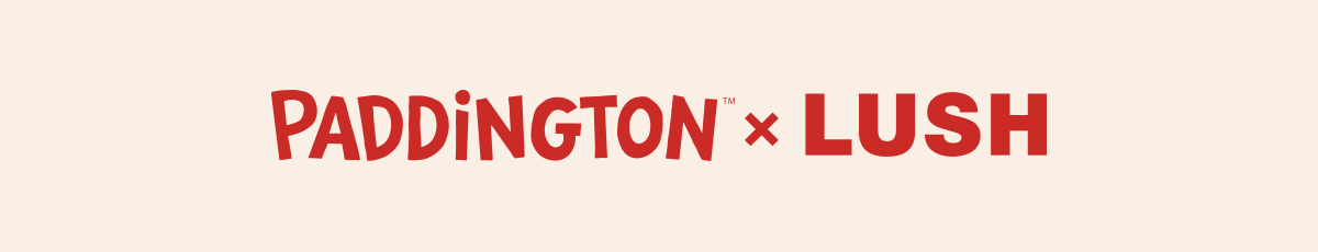 Logo: Paddington™ x Lush