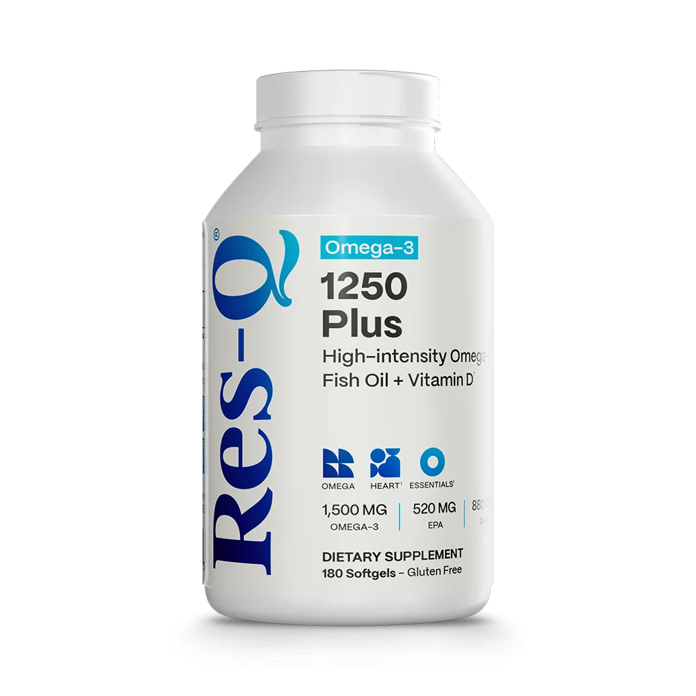 1250 Plus Omega-3 Softgels