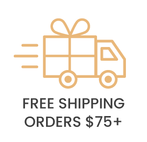 Let us cover your shipping on orders over $75