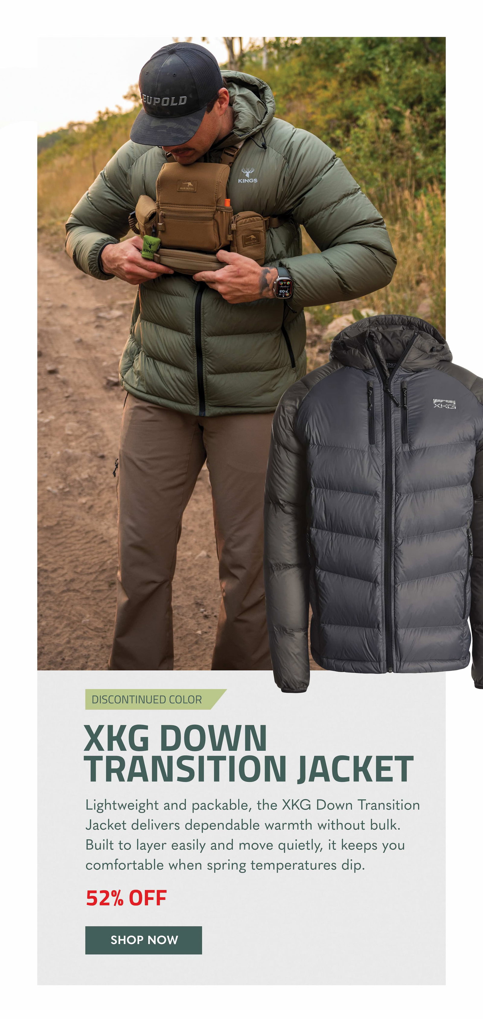 XKG Down Transition Jacket
