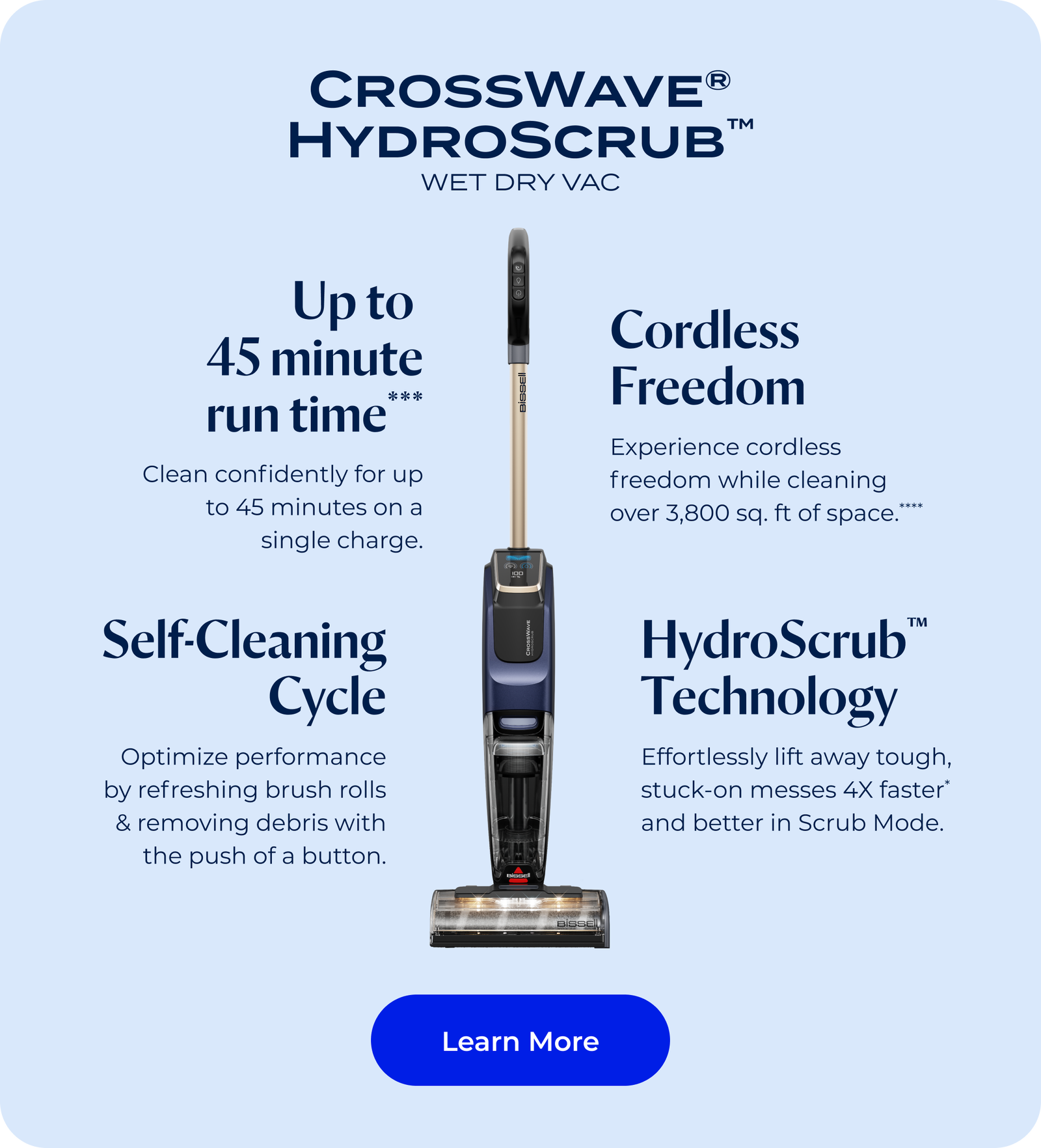 CrossWave HydroScrub