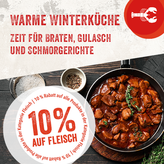 Fleisch online bestellen – 10% Aktion