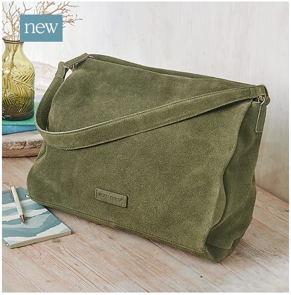 70437 NEW Struan Suede Slouch Bag £72.00