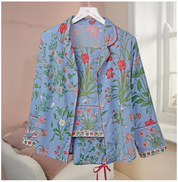 69834  Amboise Cotton Pyjamas £60.00