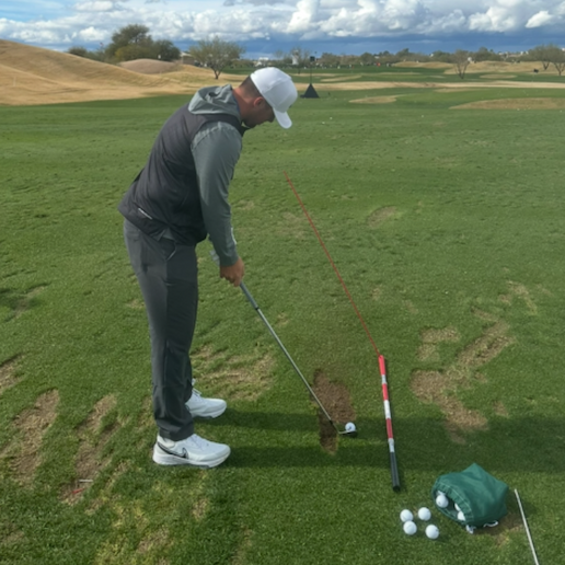 Chris Gotterup training with the Toolbox