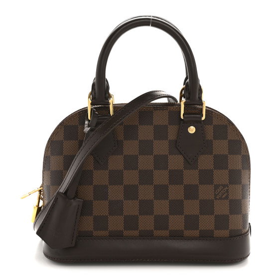 LOUIS VUITTON Damier Ebene Alma BB