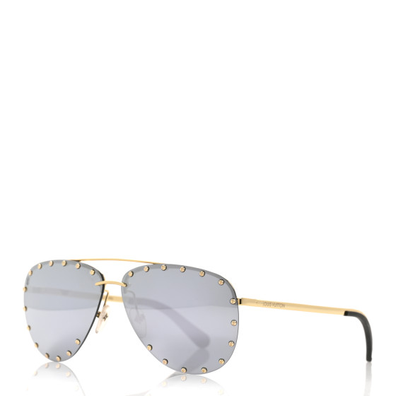 LOUIS VUITTON The Party Aviator Sunglasses Z0911U Blue
