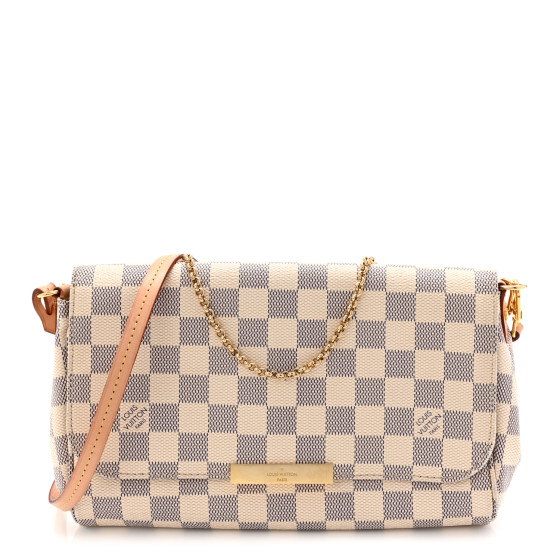LOUIS VUITTON Damier Azur Favorite MM