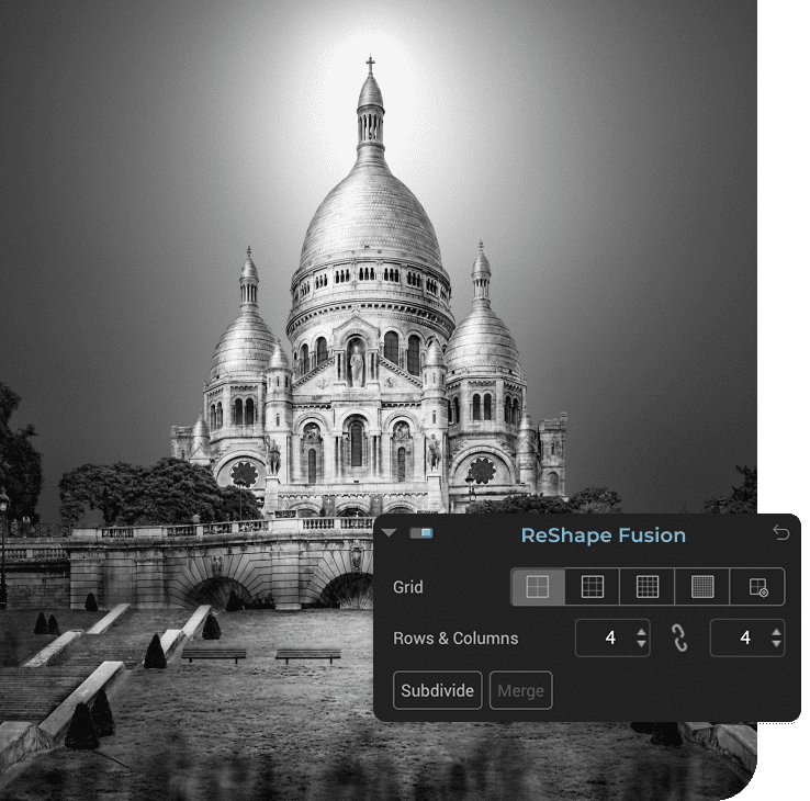 Perspective control with zero compromise