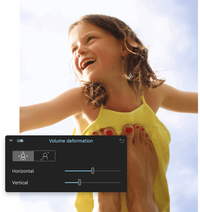 Fix wide-angle stretching — fast