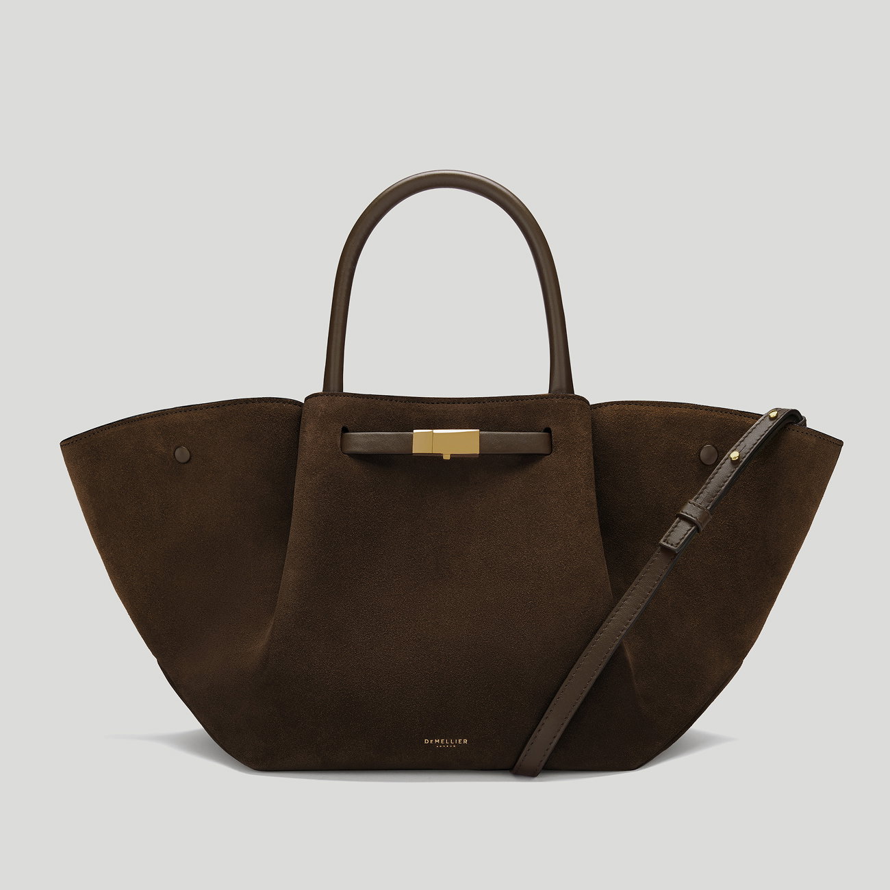 the midi new york mocha suede