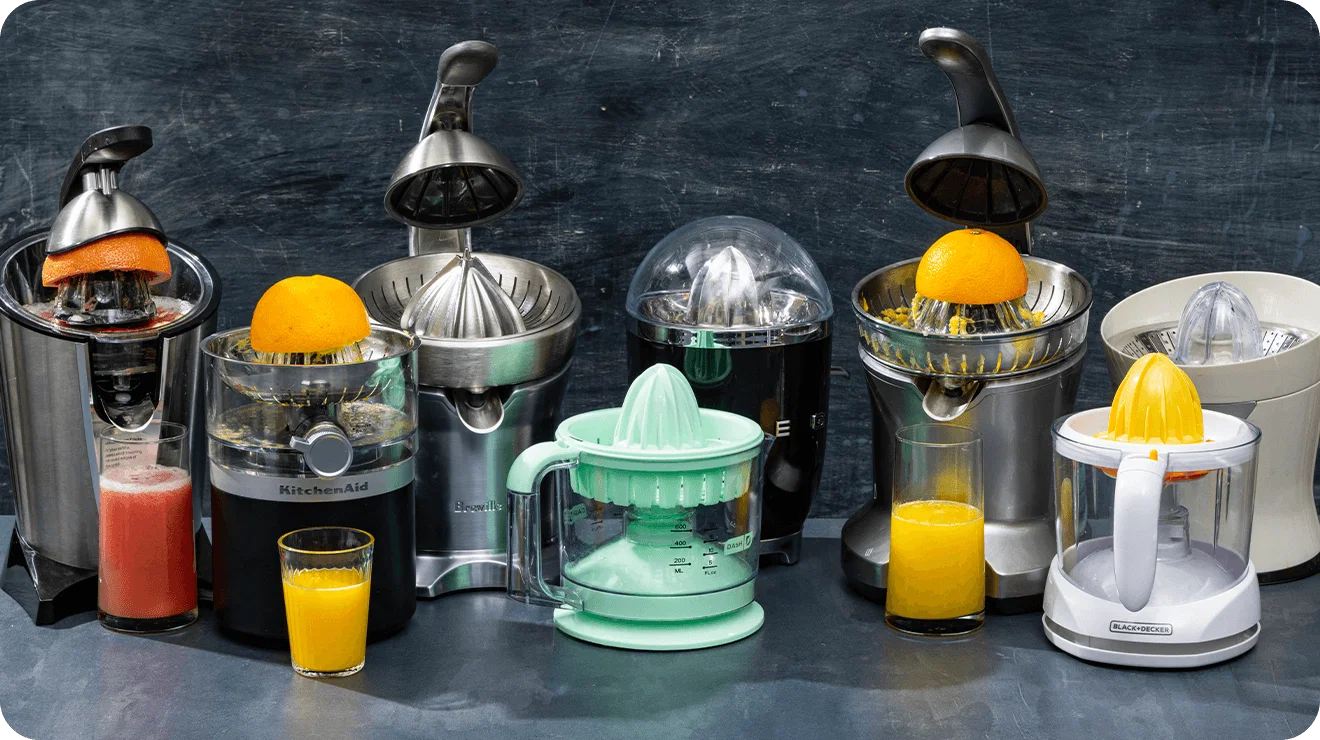 Electric citrus juicers