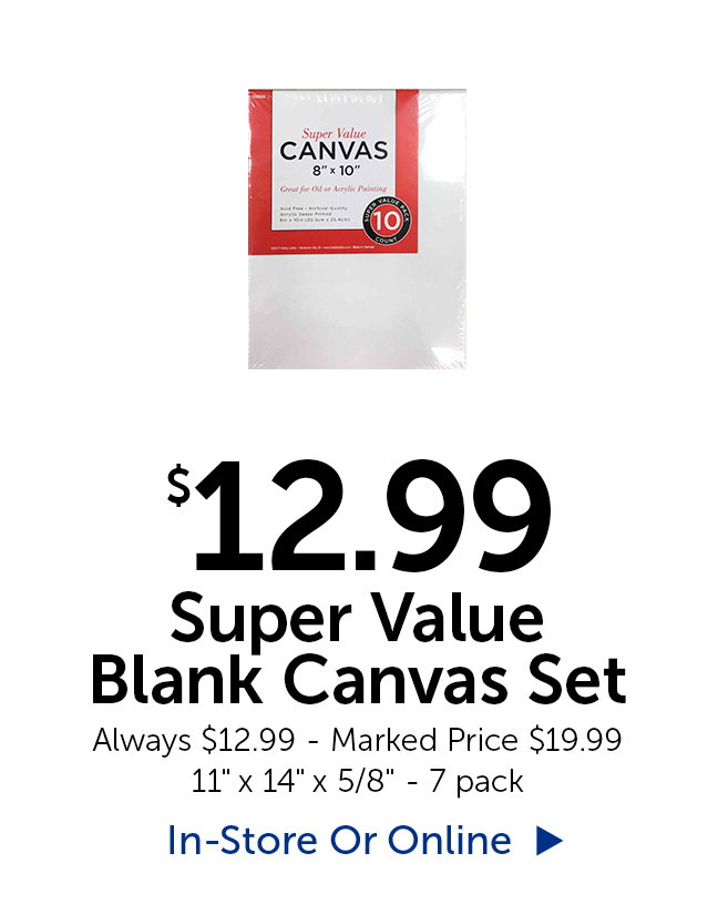 $12.99 Super Value - Marked Price $19.99 - 11" tall by 14" wide" by 5/8" thick - 7 pack