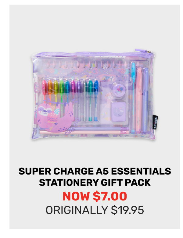 Super Charge A5 Essentials Stationery Gift Pack