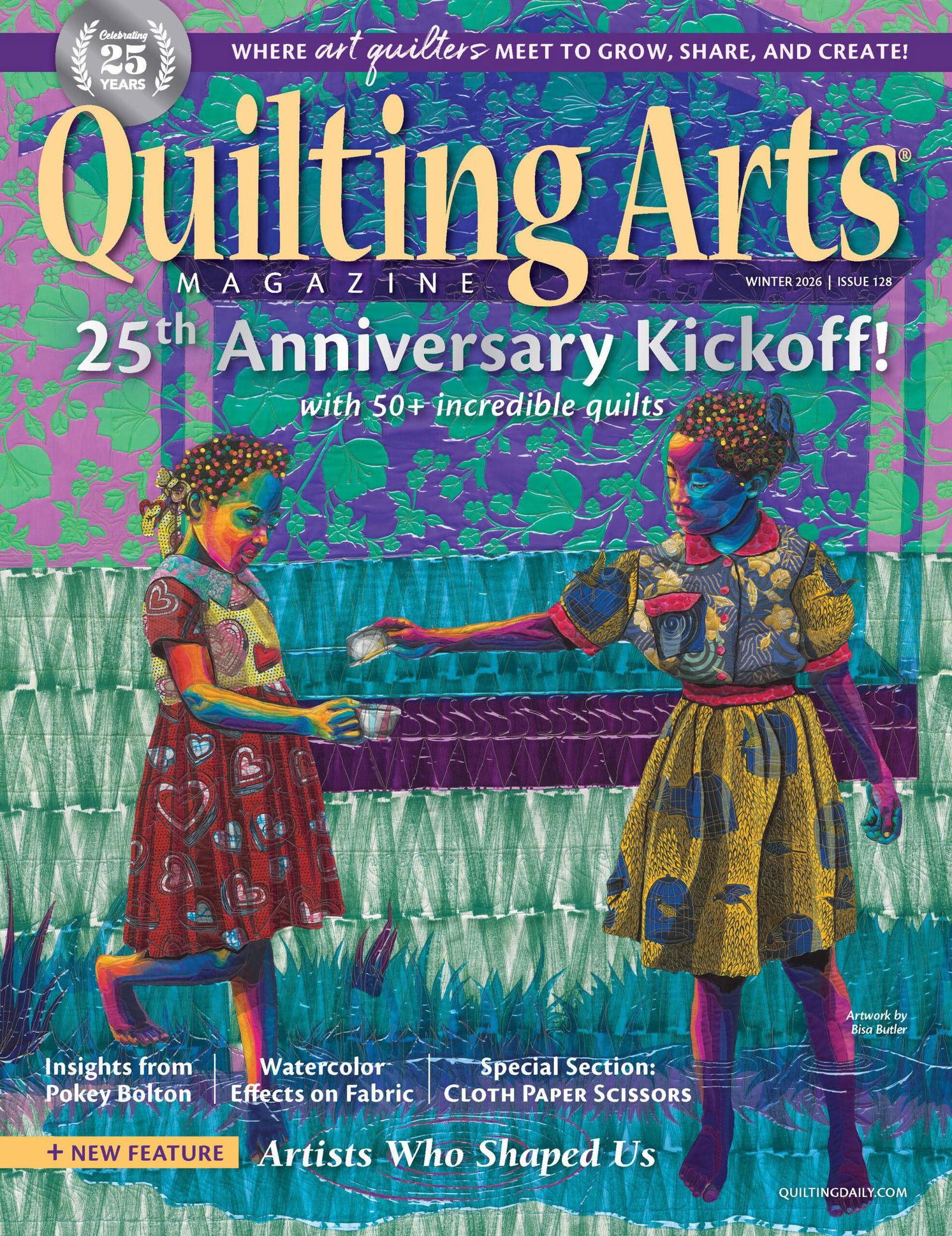 Quilting Arts Magazine Winter 2026 Edition