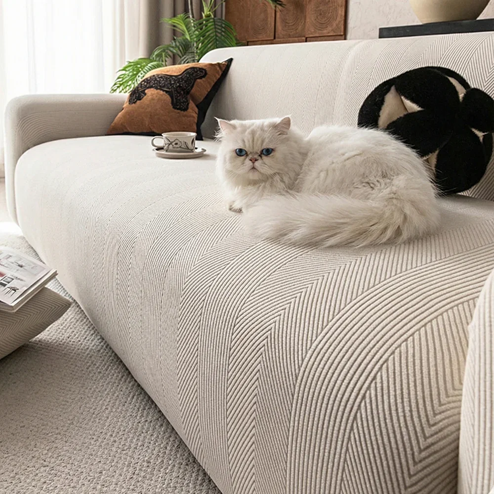  AquaFlex GeoStretch Waterproof Sofa Slipcover