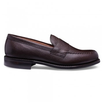 Howard R Loafer in Walnut Grain Leather