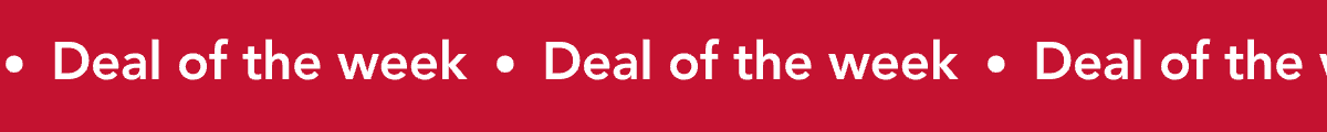 Deal of the week