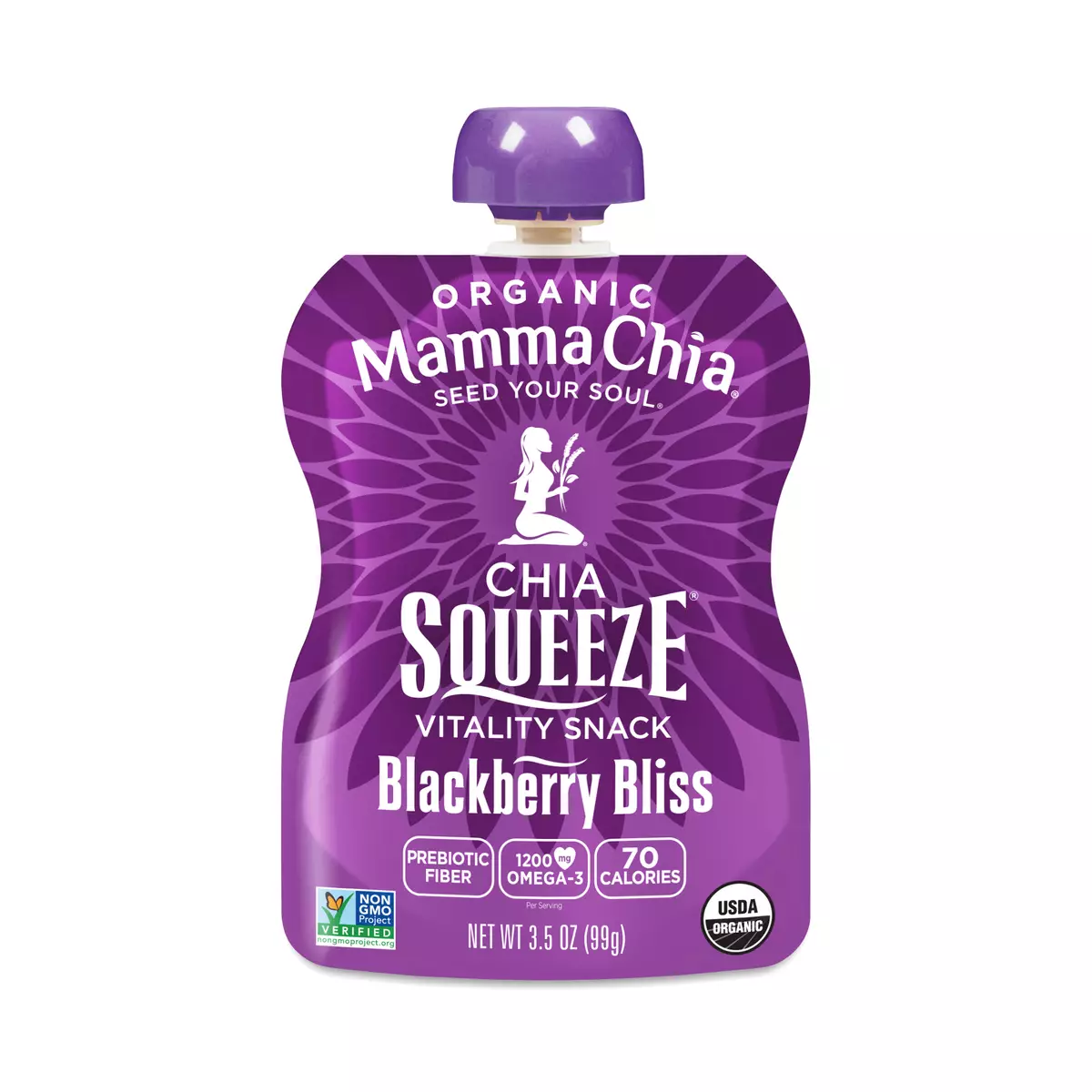 Chia Squeeze, Blackberry Bliss