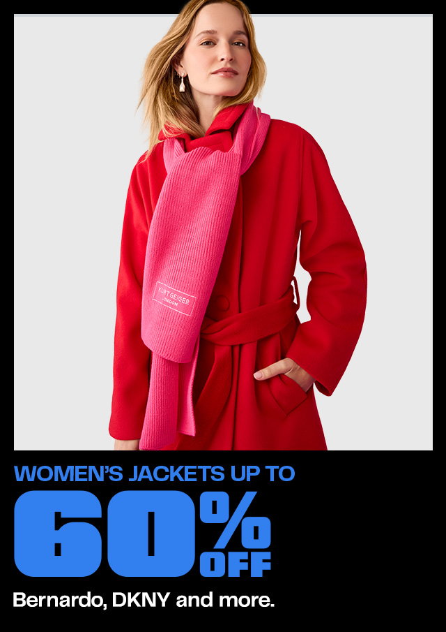 Women's Jackets Up To 60% Off