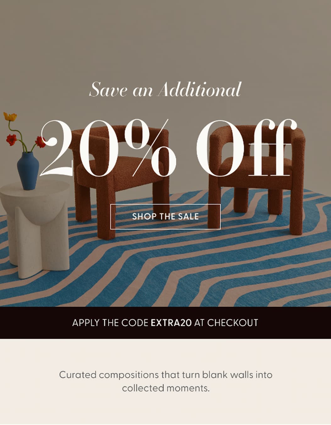 save 20% off