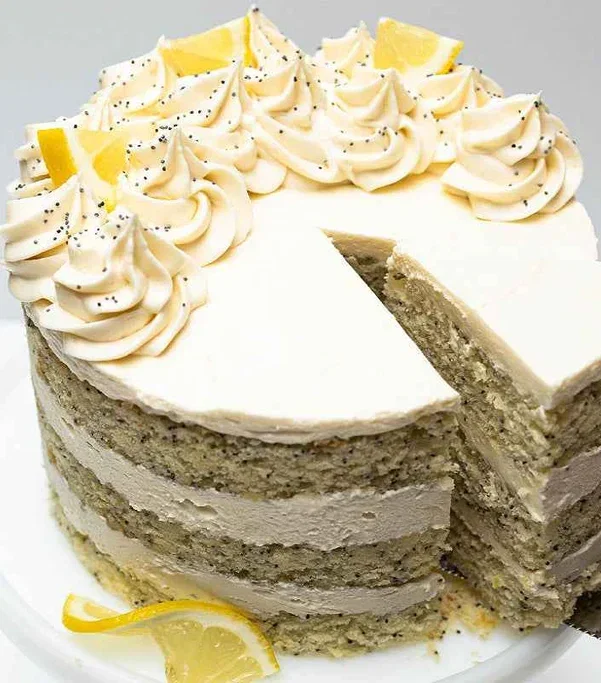 Lemon Poppy Seed Cake