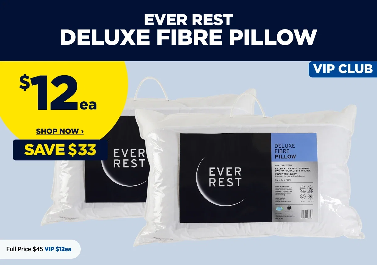 EVER REST DELUXE FIBRE PILLOW