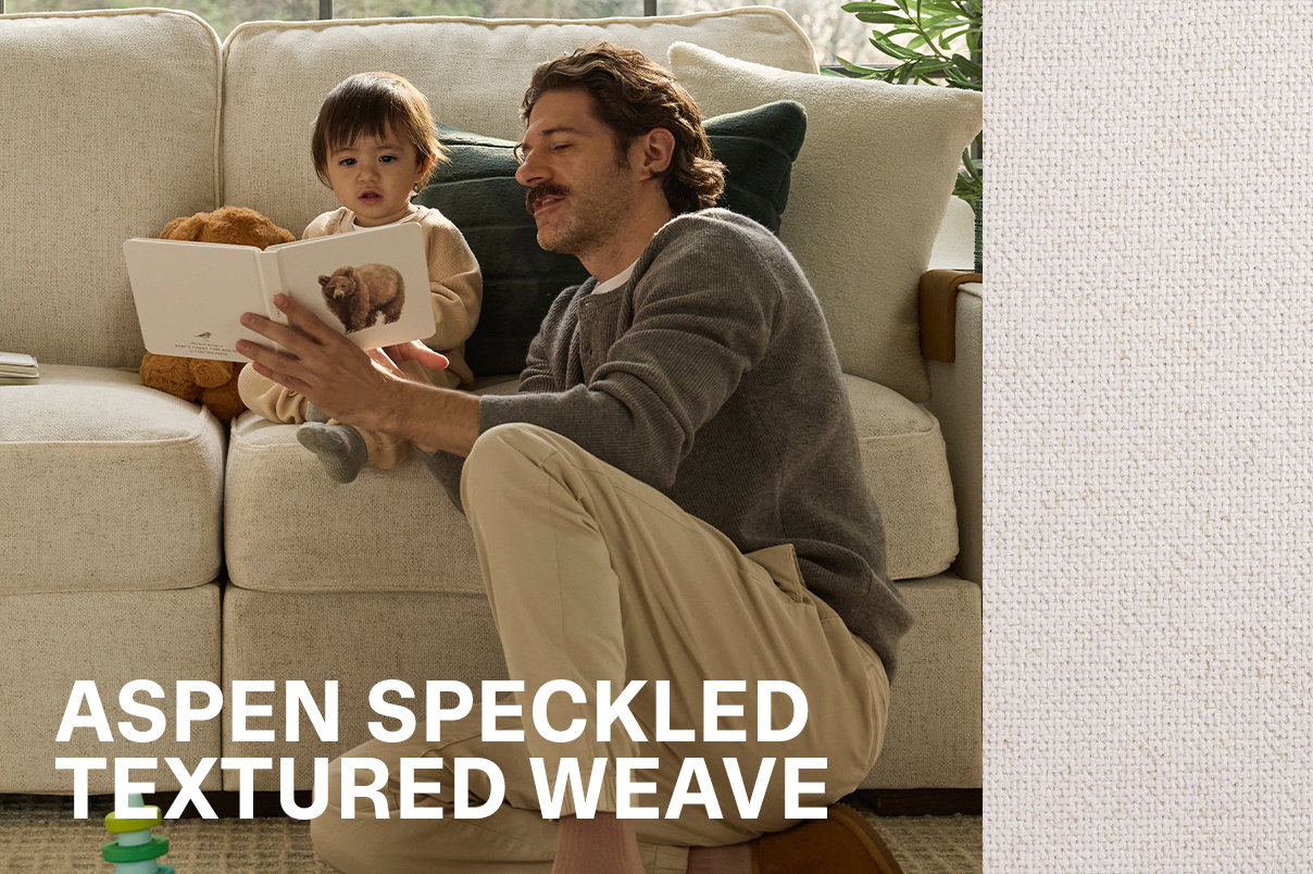 Aspen Speckled Textured Weave | SHOP NOW >>