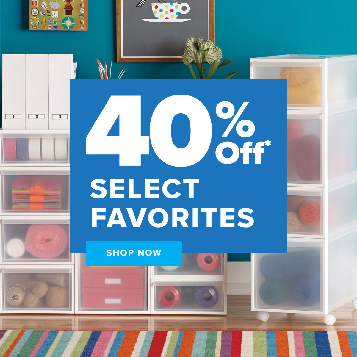 40% Off Select Favorites - Shop Now